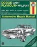 Audiobook Dodge Dart & Plymouth Valiant (67 - 76) author J. H. Haynes