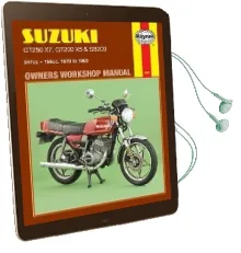 Suzuki Gt250X7, Gt200X5 & Sb200 Twins (78 - 83) Audiobook download free by Haynes Publishing
