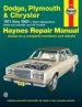 Audiobook Dodge/Plymouth/Chrysler Rear-Wheel Drive (71 - 89) author Robert Maddox