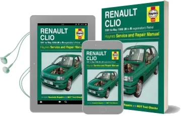 Renault Clio Petrol (91 - may 98) h to r Audiobook download free by Haynes Publishing