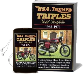 Bsa and Triumph Triples Gold Portfolio, 1968-76 Audiobook download free by R. M. Clarke