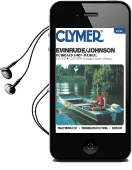Evin/Jhnsn 2-40 hp ob 73-1990 Audiobook download free by Clymer Publications