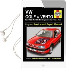 Vw Golf & Vento Petrol & Diesel (Feb 92 - mar 98) j to r Audiobook download free by Haynes Publishing