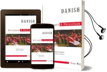 Danish-English / English-Danish Dictionary & Phrasebook Audiobook download free by Erna Maj