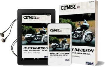 Harley-Davidson Flh/Flt Twin cam Audiobook download free by Clymer Publications