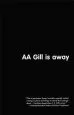 Audiobook Aa Gill is Away author A A Gill