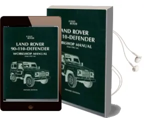 Land Rover 90/110 Defender Workshop Manual 1983 on Audiobook download free by Brooklands Books