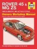 Audiobook Rover 45 / mg zs Petrol & Diesel (99 - 05) v to 55 author Haynes Publishing