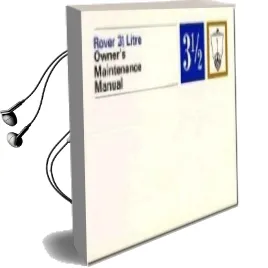 Rover 3.5 Litre Owners Maintenance Manual p5 Audiobook download free by Brooklands Books Ltd