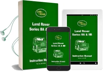 Land Rover Series iia and iib Instruction Manual Audiobook download free by Brooklands Books Ltd