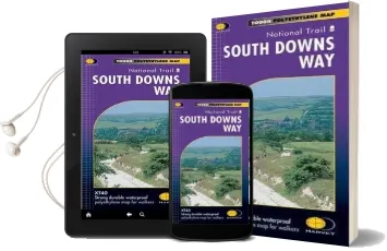 South Downs way: National Trail Audiobook download free by Harvey Map Services Ltd.