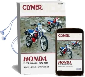 Honda Xl/Xr 500-600 1979-1990 Audiobook download free by Clymer Publications