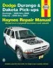 Audiobook Dodge Durango & Dakota 00-04 author Haynes Publishing