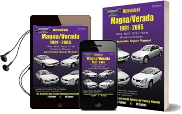 Mitsubishi Magna/Dimante 1991 to 2005: Automobile Repair Manual Audiobook download free by Max Ellery