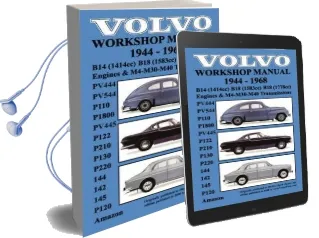 Volvo 1944-1968 Workshop Manual Pv444, Pv544 (P110), P1800, Pv445, P122 (P120 & Amazon), P210, P130, P220, 144, 142 & 145 Audiobook download free by Floyd Clymer