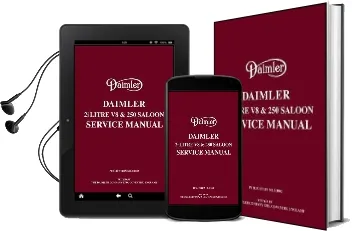 Daimler 2.5 v8 and 250 Saloon Service Manual Audiobook download free by R. M. Clarke