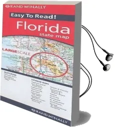 Florida State map: Easy to Read Audiobook download free by Rand Mcnally