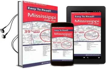 Rand Mcnally Easy to Read! Mississippi State map Audiobook download free by Rand Mcnally