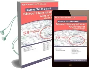 New Hampshire Vermont State map Audiobook download free by Rand Mcnally