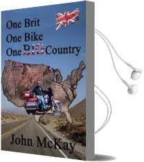 One Brit, one Bike, one big Country Audiobook download free by John Mckay
