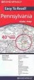 Audiobook Rand Mcnally Easy to Read! Pennsylvania State map author Rand Mcnally