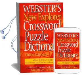Webster'S new Explorer Crossword Puzzle Dictionary Audiobook download free by Merriam Webster