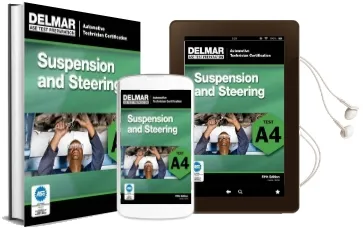 Ase Test Preparation - a4 Suspension and Steering Audiobook download free by Delmar Learning