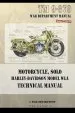 Audiobook Motorcycle, Solo Harley-Davidson Model wla Technical Manual author War Department