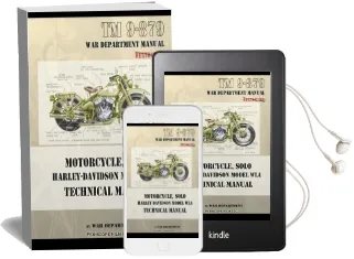 Motorcycle, Solo Harley-Davidson Model wla Technical Manual Audiobook download free by War Department