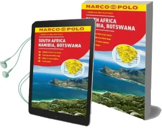 South Africa, Namibia & Botswana map Audiobook download free by Marco Polo