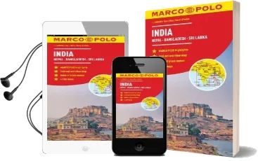 India, Nepal, Bhutan, Bangladesh, sri Lanka Marco Polo map Audiobook download free by Marco Polo