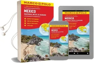 Mexico, Guatemala, Belize, el Salvador Marco Polo map Audiobook download free by Marco Polo