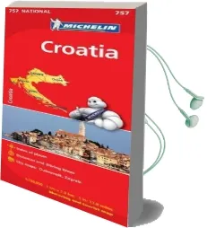 Croatia - Michelin National map 757: Map Audiobook download free by Michelin