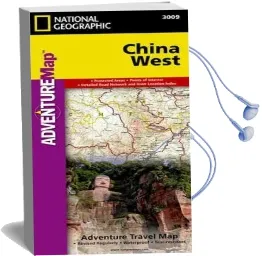 China, West: Travel Maps International Adventure map Audiobook download free by National Geographic Maps