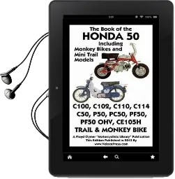 Book of the Honda 50 Including Monkey Bikes and Mini Trail Models Audiobook download free by Floyd Clymer