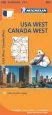 Audiobook Western Usa, Western Canada - Michelin Regional map 585: Map author Michelin