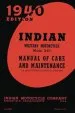 Audiobook Indian Military Motorcycle Model 340 Manual of Care and Maintenance author Indian Motocycle Company