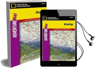 Italy: Travel Maps International Adventure map Audiobook download free by National Geographic Maps