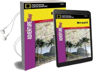 Brazil: Travel Maps International Adventure map Audiobook download free by National Geographic Maps