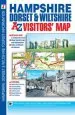 Audiobook Hampshire, Dorset & Wiltshire Visitors map author Geographers A Z Map Co. Ltd.