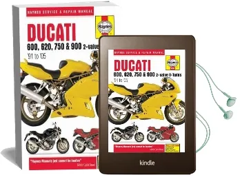 Ducati 600, 750 & 900 2-Valve V-Twins Service and Audiobook download free by Haynes Publishing