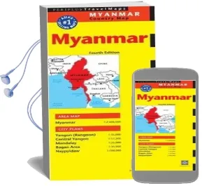 Myanmar Travel map Audiobook download free by Periplus Editions
