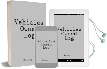 Vehicles Owned log: Silver Cover Audiobook download free by S M