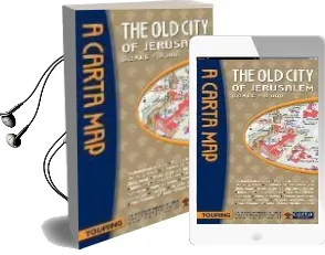 Old City of Jerusalem map Audiobook download free by Carta Jerusalem