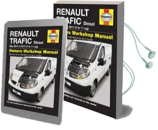 Renault Traffic van Audiobook download free by Haynes Publishing