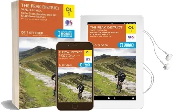 The Peak District - Dark Peak Area, Kinder Scout, Bleaklow, Black Hill & Ladybower Reservoir Audiobook download free by Ordnance Survey