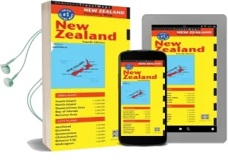New Zealand Travel map: Fourth Edition Audiobook download free by Periplus Editions