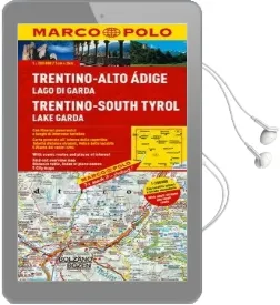 Italy - Trentino - South Tyrol, Lake Garda Marco Polo map Audiobook download free by Marco Polo