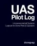 Audiobook Uas Pilot log: Unmanned Aircraft Systems Logbook for Drone Pilots & Operators (Dark Blue) author Droneprep