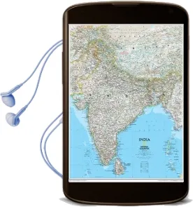 India Classic, Tubed: Wall Maps Countries & Regions Audiobook download free by National Geographic Maps